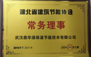 湖北省建筑节能协会-常务理事证书